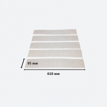 Чулочный фильтр для молока 610*95 для оборудования DeLaval (Делаваль), Polanes, Milkine